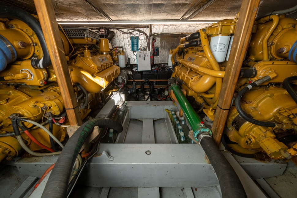 Don Webb 17.5m Richochet 20 Engine Room