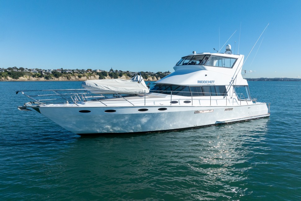 Don Webb 18.5m Richochet 5 Exterior port side