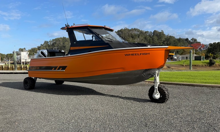 Sealegs 8.5m Alloy Wheelfish 1