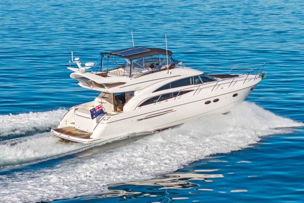 Princess 57 1 Starboard Exterior Aft2