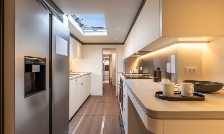 10 lagoon eighty3 catamaran galley kitchen