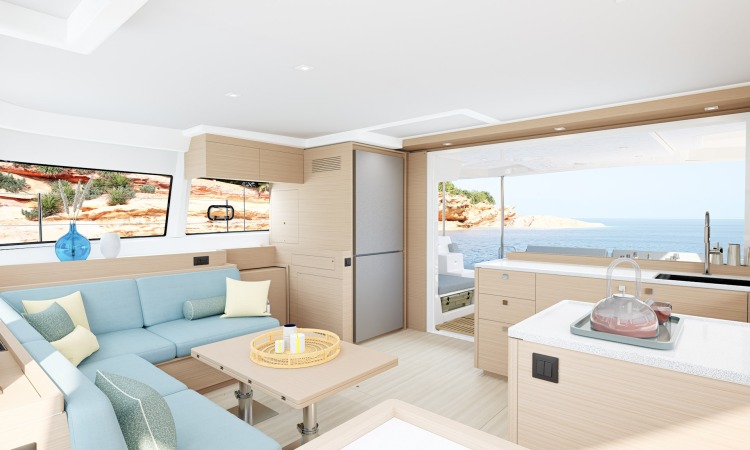 Lagoon 47 interior 16