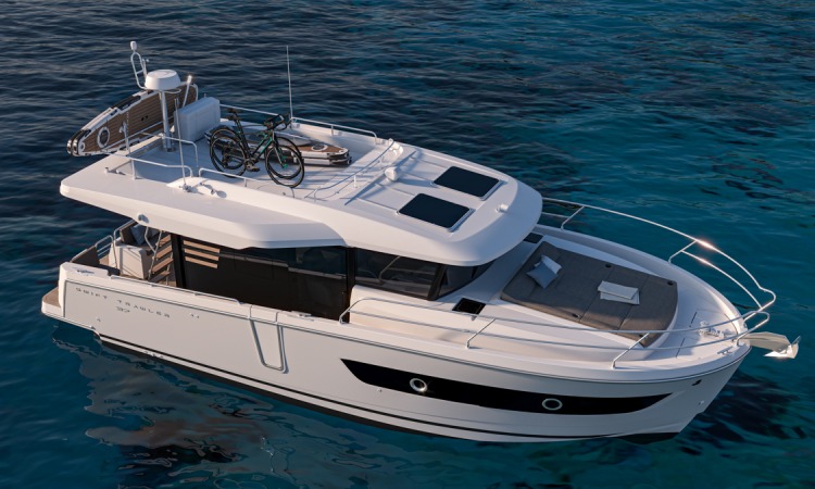 SWIFT TRAWLER 37 SEDAN IMAGE RENDERING 10