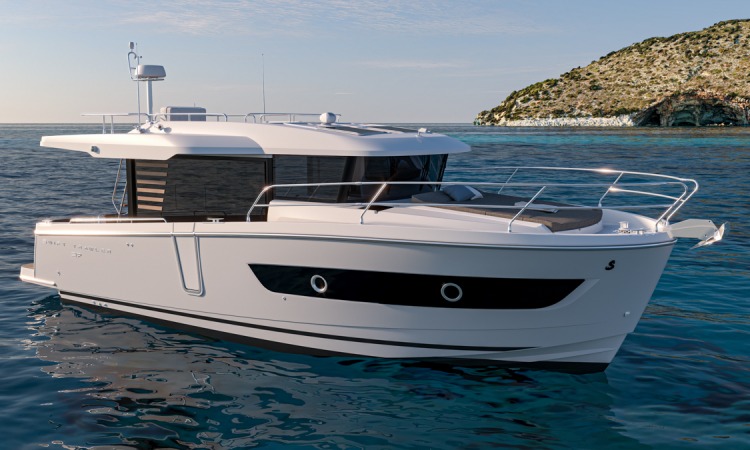 SWIFT TRAWLER 37 SEDAN IMAGE RENDERING 13