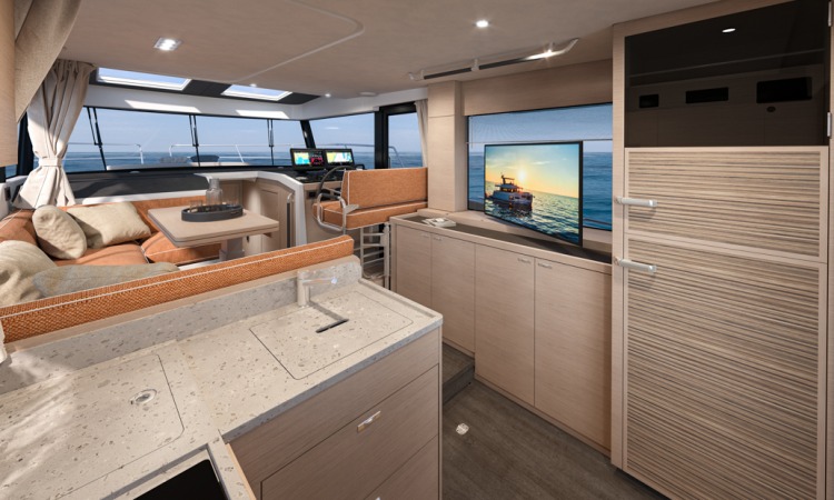 SWIFT TRAWLER 43 FLYBRIDGE IMAGE RENDERING 30