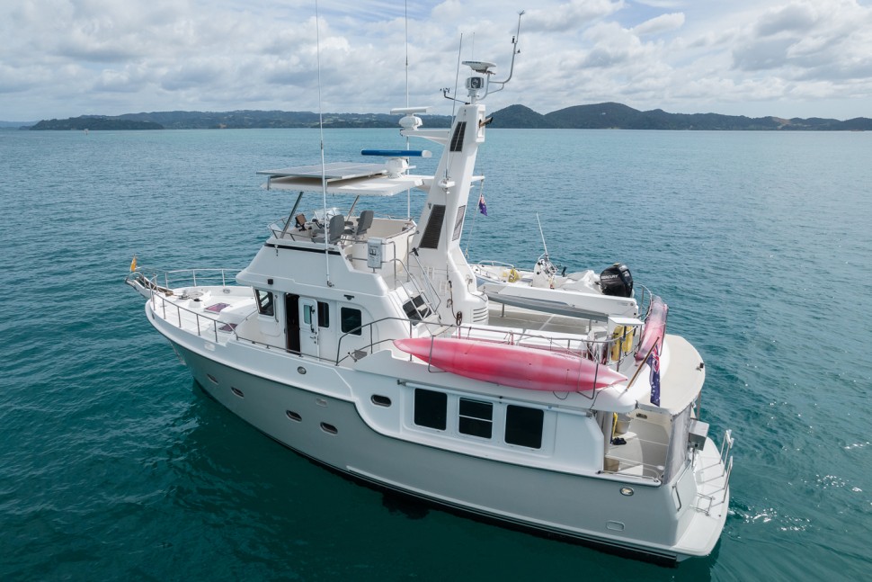 04 nordhavn 47 southern star bow aerial view