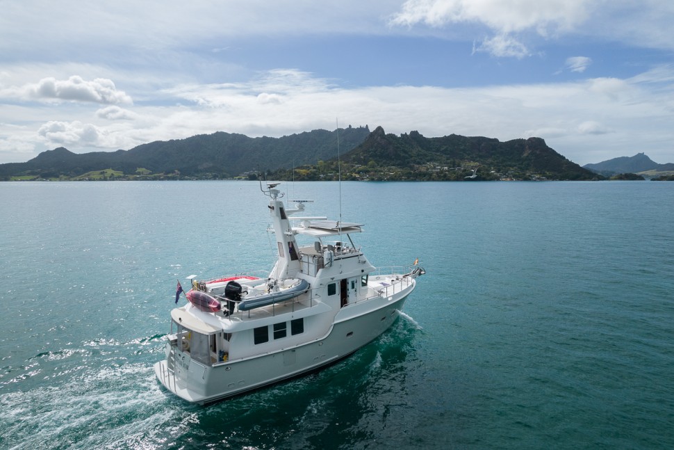 05 nordhavn 47 southern star stern aerial whangarei heads