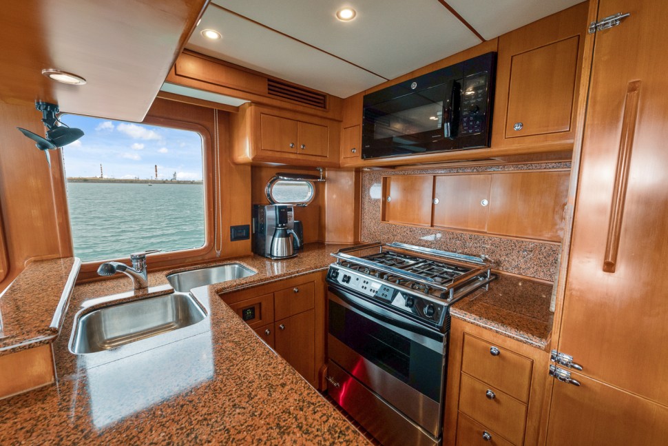 13 nordhavn 47 southern star galley stove sink