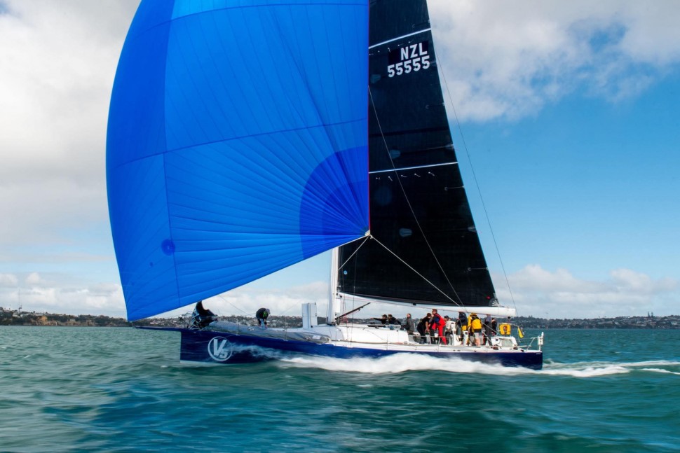 3 Tp52 v5 downwind sailing 