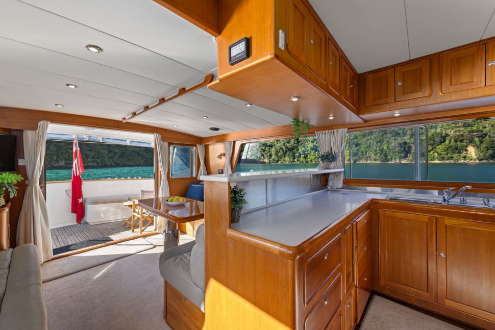 Integrity 9 Galley aft
