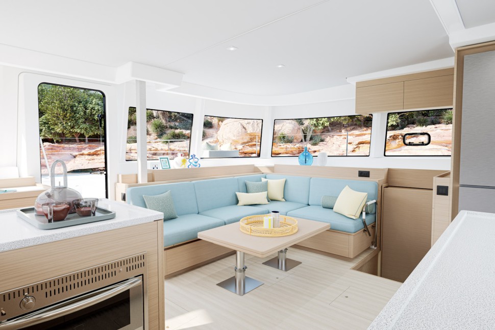 Lagoon 47 interior 11