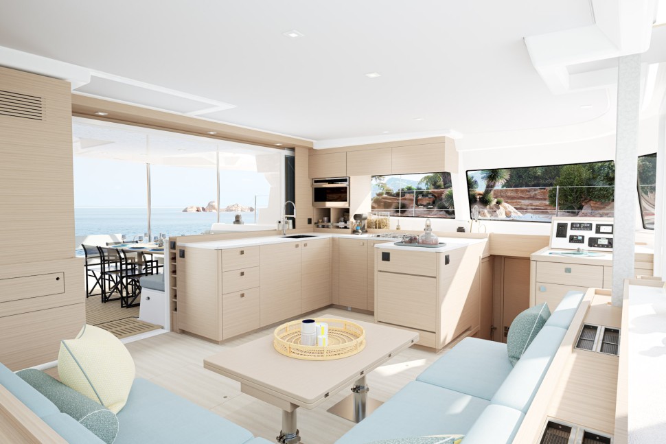 Lagoon 47 interior 13
