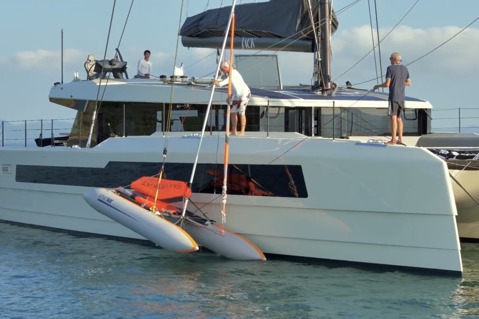 MC75 Jack 14 dinghy lift 
