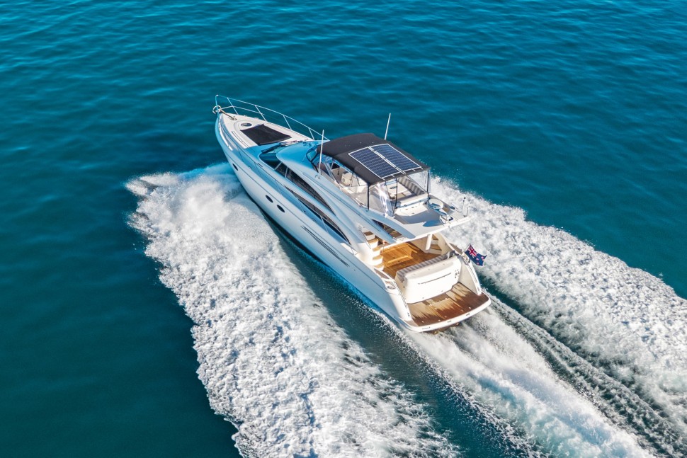 Princess 57 3 Port Exterior Aft