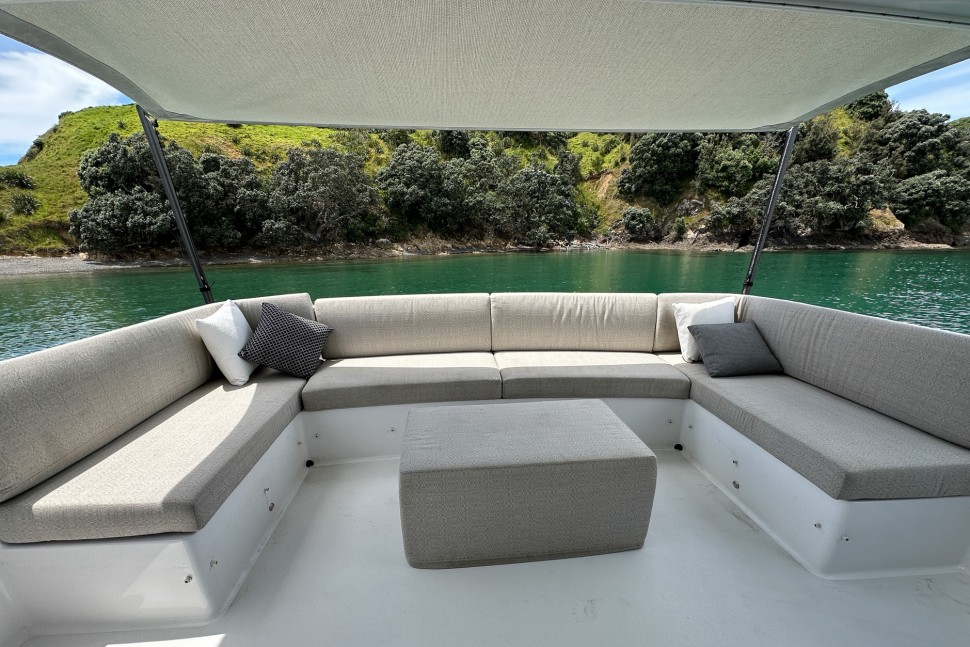 Roger Hill 16m 13 flybridge exterior