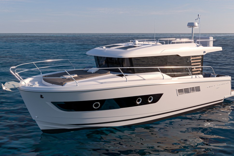 SWIFT TRAWLER 37 SEDAN IMAGE RENDERING 4