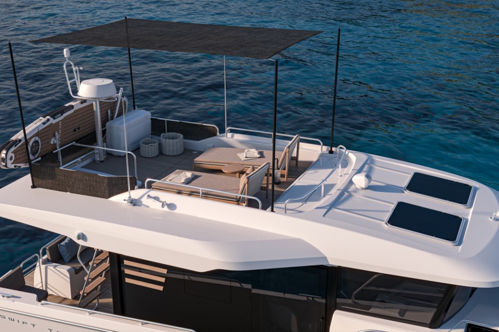 SWIFT TRAWLER 37 SEDAN IMAGE RENDERING 7