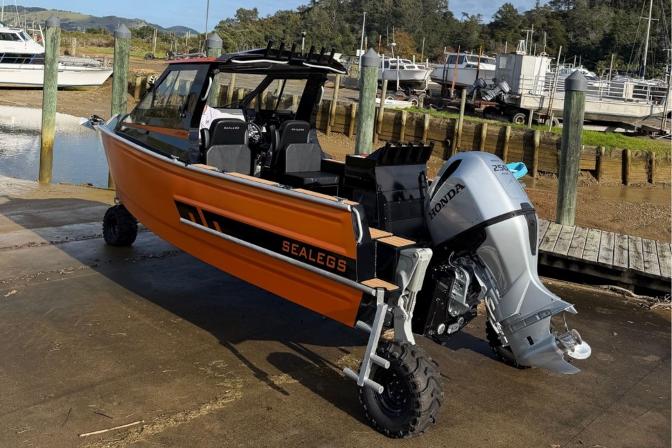 Sealegs 8.5m Alloy Wheelfish 18