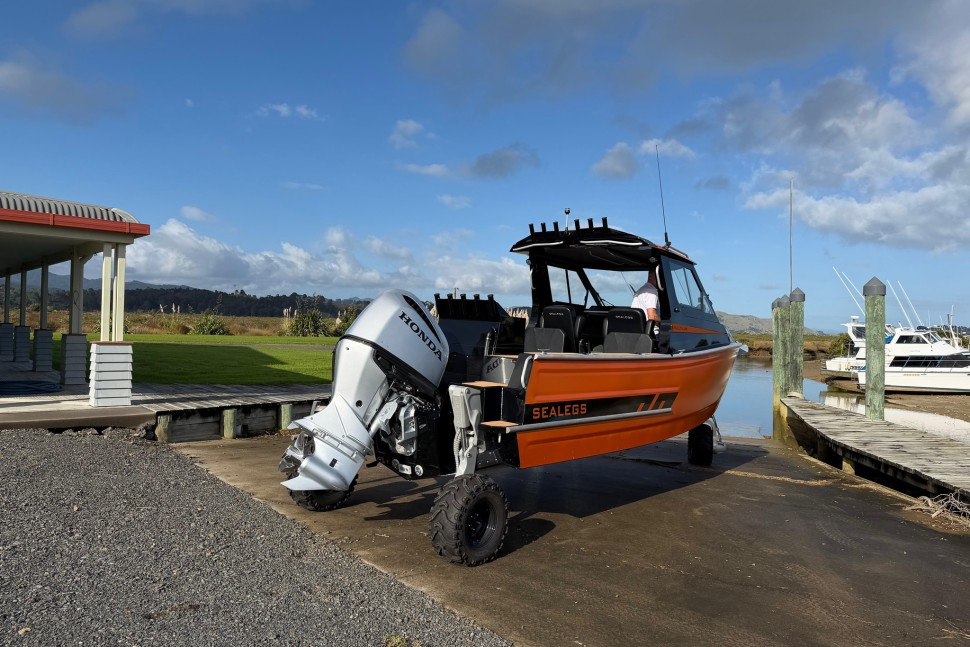 Sealegs 8.5m Alloy Wheelfish 4