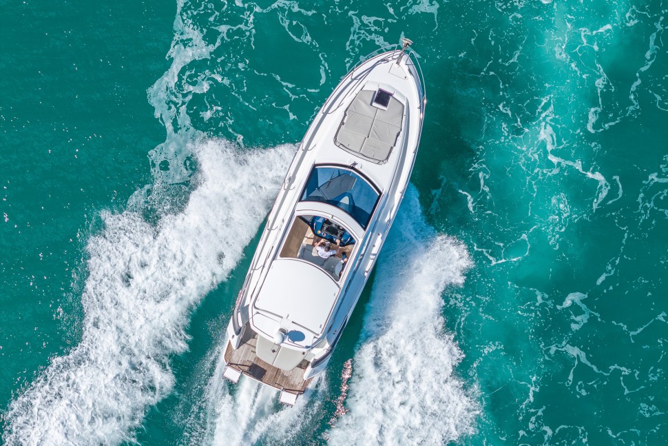 beneteau gran turismo 41 larissa 03 underway aerial