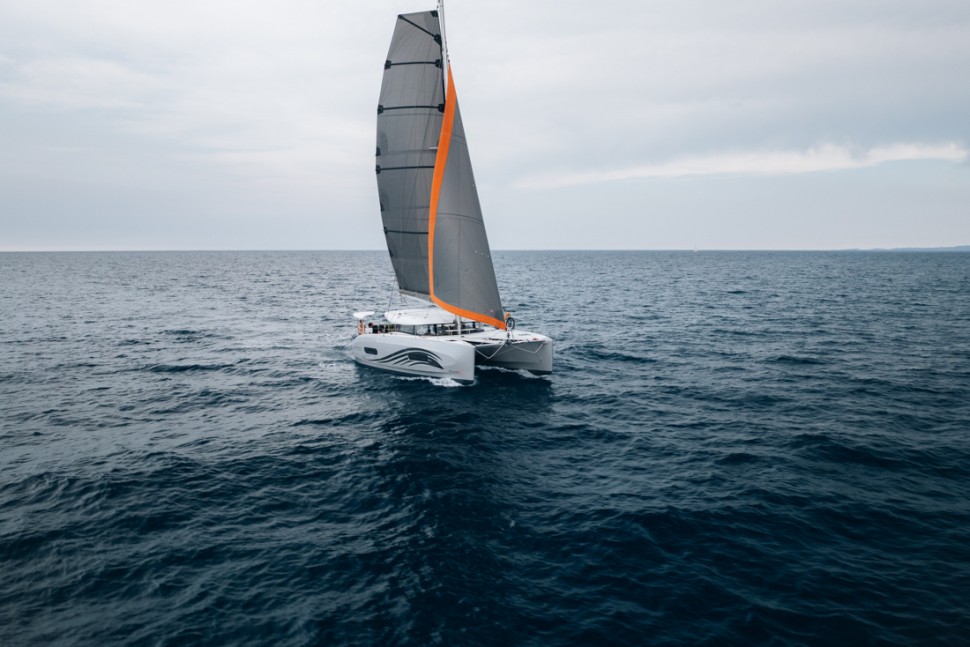 excess 11 riders edition 01 sailing catamaran under sail