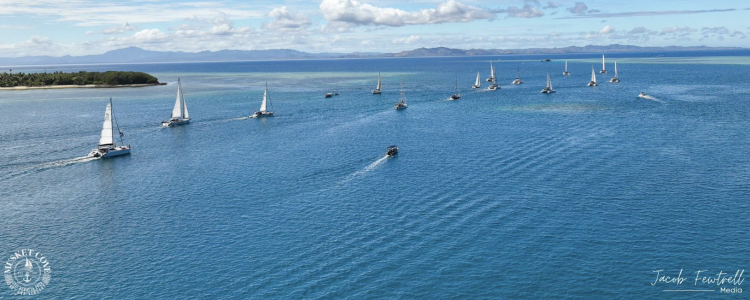 Sailing, Costumes, and Connections - 36° takes part at the Musket Cove Regatta 