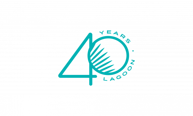 LAGOON LOGO 40 ANS 2023 BLEU10